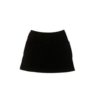 Women XXS Athleta 153396 Black Lined Excursion Skort Skirt Hike Travel Run